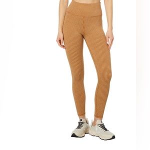 MWL Madewell Check Print Flex Leggings Size Medium